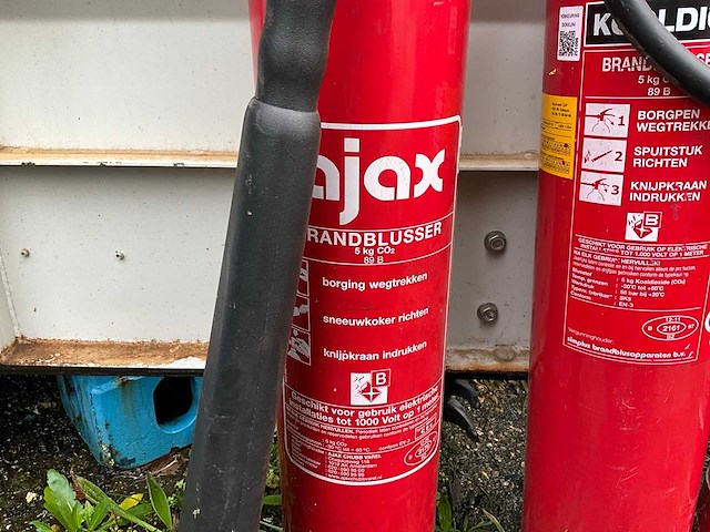 Co2 brandblusser (3x) - afbeelding 2 van  7