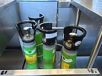 Co2-/koolzuurflessen (6x) - afbeelding 1 van  7