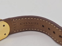 Coach swagger goldplated dameshorloge - afbeelding 8 van  8