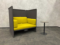 Coalesse lagunitas - akoestische loveseat met nomad sidetable - afbeelding 5 van  16