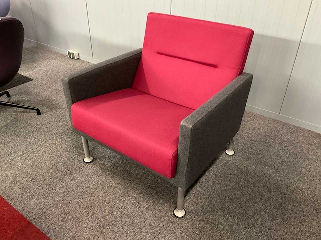 Coalesse sidewalk high-back fauteuil (4x) - afbeelding 1 van  3