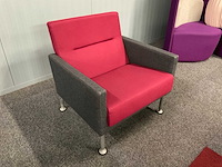Coalesse sidewalk high-back fauteuil (4x) - afbeelding 2 van  3
