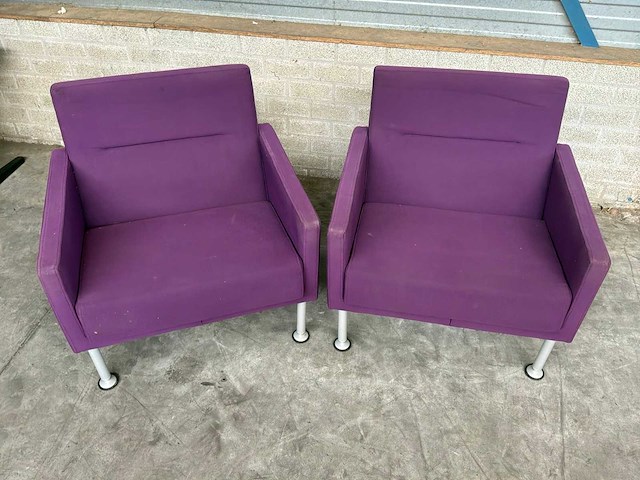 Coalesse sidewalk lounge stoel (2x) - afbeelding 3 van  4