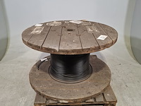 Coax kabel op houten haspel