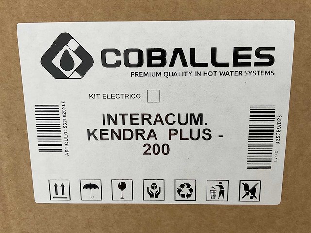 Coballes kendra plus 200l rvs boiler - warmwateropslagvat voor warmtepomp - afbeelding 7 van  8