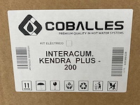 Coballes kendra plus 200l rvs boiler - warmwateropslagvat voor warmtepomp - afbeelding 6 van  7