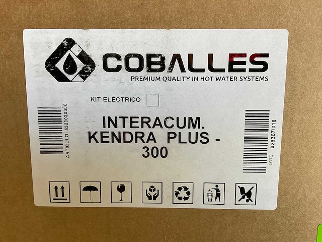 Coballes kendra plus 300l rvs boiler - warmwateropslagvat voor warmptepomp - afbeelding 3 van  3