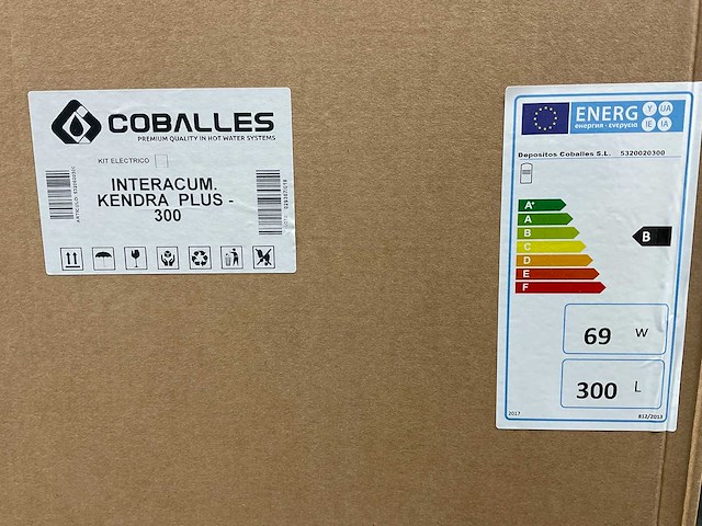 Coballes kendra plus 300l rvs boiler - warmwateropslagvat voor warmptepomp - afbeelding 7 van  8