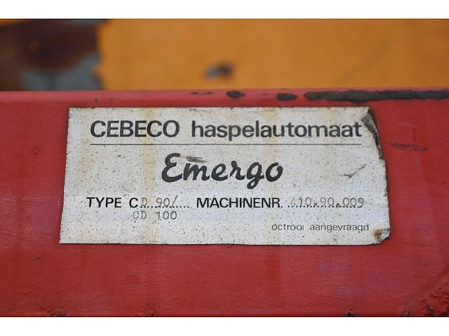 Cobeco - 1985 - emergo c - beregeningshaspel - afbeelding 10 van  19