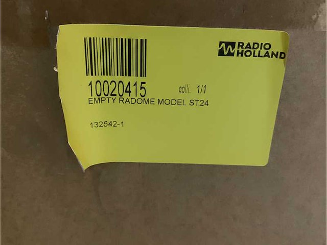 Cobham st24 79 cm vsat dummy radome white - afbeelding 2 van  3