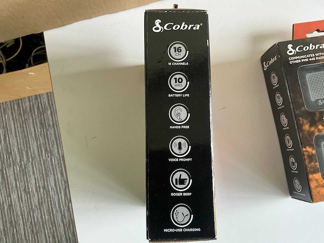 Cobra au220 walkie-talkie (2x) - afbeelding 5 van  5