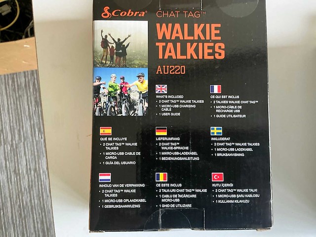 Cobra au220 walkie-talkie (2x) - afbeelding 1 van  1