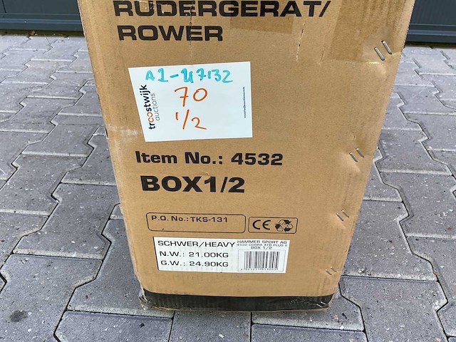 Cobra xtr plus - roeitrainer - afbeelding 7 van  18