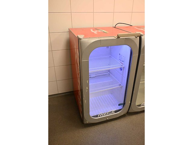 Coca-cola / frigoglass icool 150c glasdeurkoeling - afbeelding 2 van  4