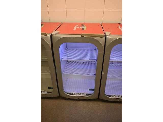 Coca-cola / frigoglass icool 150c glasdeurkoeling - afbeelding 5 van  5