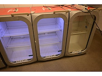 Coca-cola / frigoglass icool 150c glasdeurkoeling - afbeelding 1 van  4