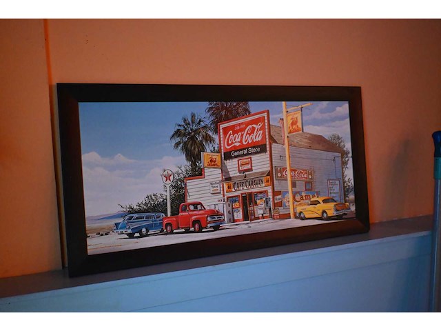 Coca-cola general store wanddecoratie - afbeelding 2 van  2