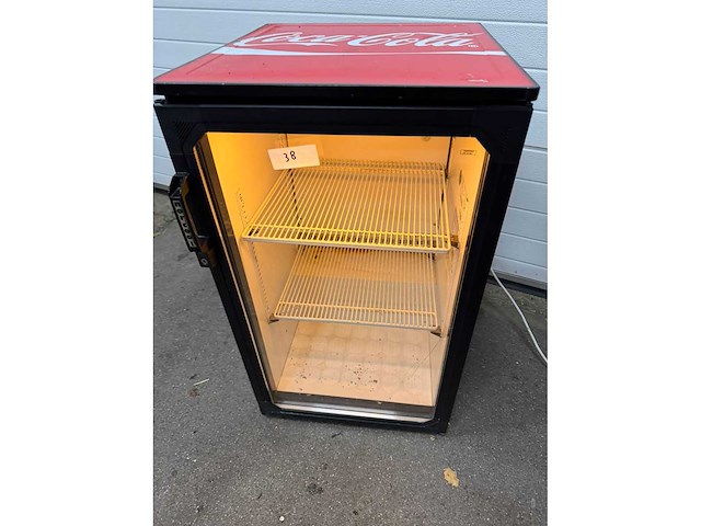 Coca cola glasdeur koelkast - afbeelding 1 van  5