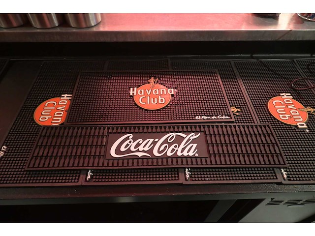 Coca-cola / havana club kunststof uitlekblad (10x) - afbeelding 1 van  3