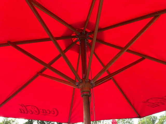 Coca cola parasol (4x) - afbeelding 2 van  8