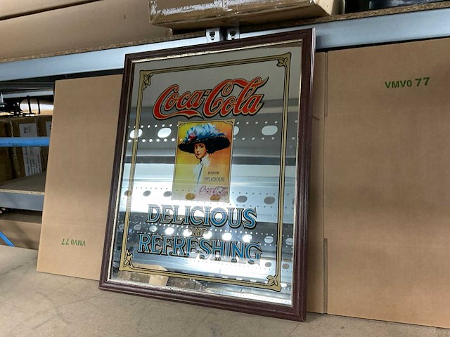 Coca-cola spiegel - afbeelding 1 van  3