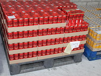 Coca cola zero caffeine vrij 1200 blikken met tht 1-2026. bod is inclusief 180 euro statiegeldwaarde