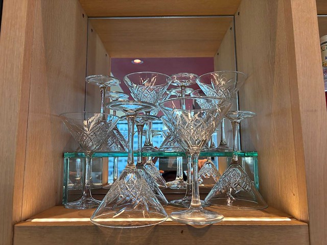 Cocktailglas (10x) - afbeelding 1 van  1