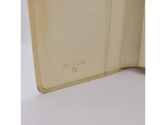 Coco chanel beige portefeuille - inclusief doos - afbeelding 4 van  8