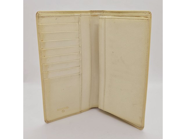 Coco chanel beige portefeuille - inclusief doos - afbeelding 7 van  8