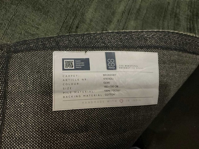 Coco maison broadway vloerkleed 160x230cm - afbeelding 4 van  4