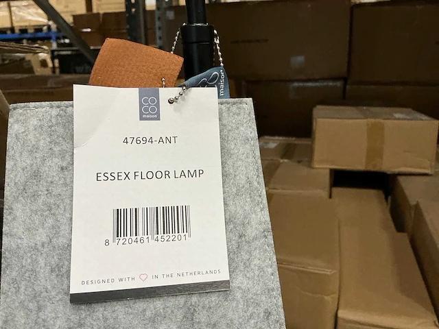 Coco maison essex vloerlamp h165cm - afbeelding 5 van  7