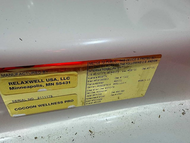 Cocoon wellness pro - hyperthermic-fitness system - various medical equipment - 2021 - afbeelding 6 van  14