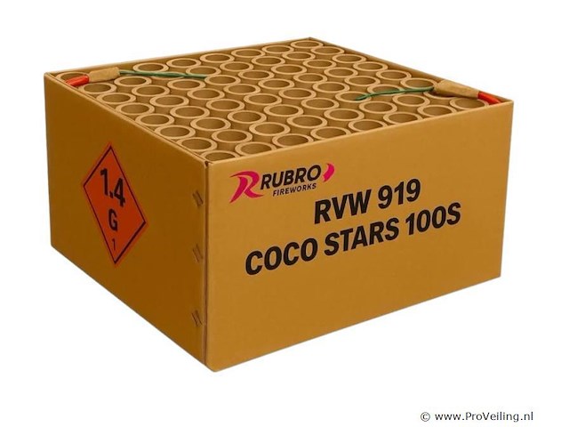 Cocostars 100 shots 30mm compound - afbeelding 1 van  1