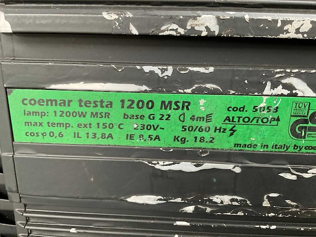 Coemar r 1200msr volgspot - afbeelding 7 van  8