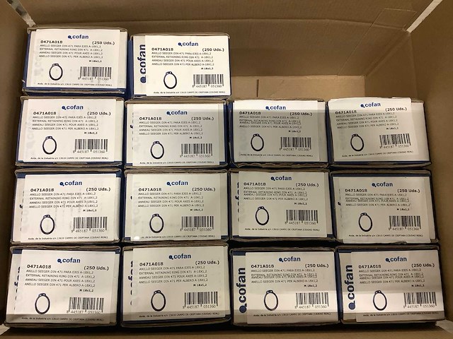 Cofan borgringen 18 x 1,2 (3500x) - afbeelding 3 van  5