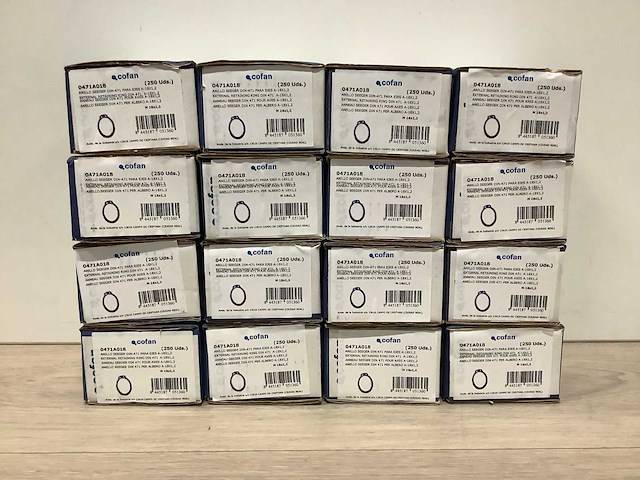 Cofan borgringen 18 x 1,2 (4000x) - afbeelding 5 van  5
