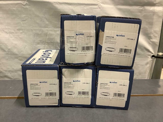 Cofan m10 karabijnhaken met vergrendeling (125x) - afbeelding 1 van  3