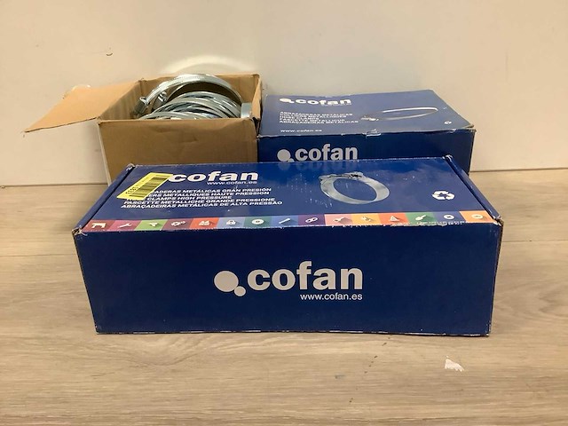 Cofan metalen slangklemmen (100x) - afbeelding 1 van  5