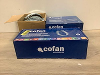 Cofan metalen slangklemmen (100x)