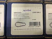 Cofan musketonhaak m 4x40 (2400x) - afbeelding 3 van  5