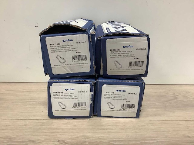 Cofan musketonhaak m 8x80 (200x) - afbeelding 1 van  4