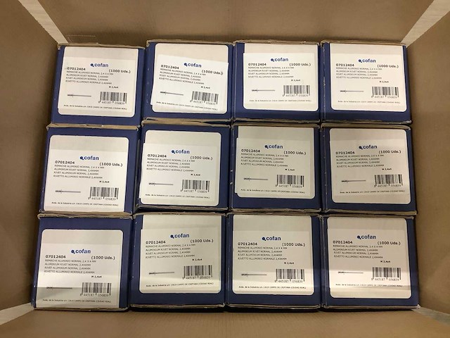Cofan popnagel 2,4 x 4 (12000x) - afbeelding 5 van  5