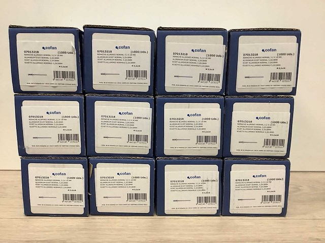 Cofan popnagel 3,2 x 18 (12000x) - afbeelding 1 van  5