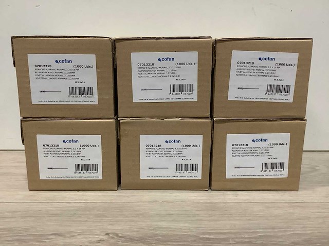 Cofan popnagel 3,2 x 18 (6000x) - afbeelding 5 van  5