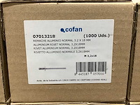 Cofan popnagel 3,2 x 18 (6000x) - afbeelding 2 van  5