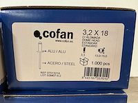 Cofan popnagel 3,2 x 18 (7000x) - afbeelding 3 van  5