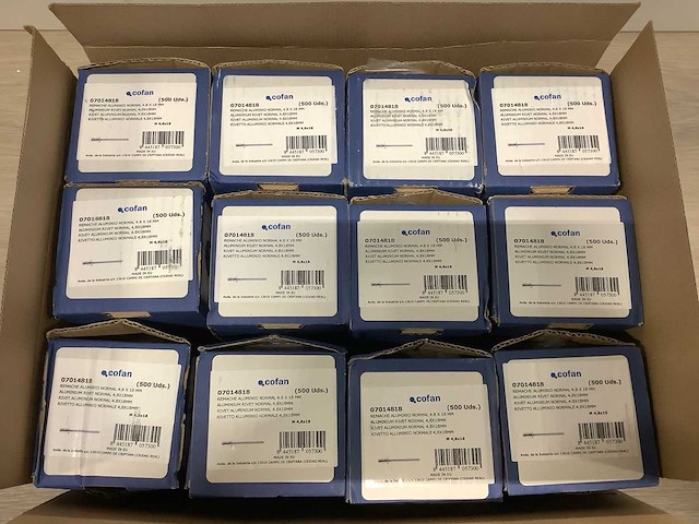 Cofan popnagel 4,8 x 18 (6000x) - afbeelding 4 van  5