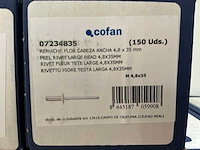 Cofan popnagel 4,8 x 35 (1800x) - afbeelding 3 van  4