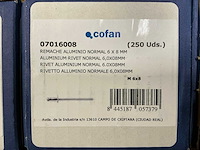 Cofan popnagel 6 x 8 (3000x) - afbeelding 3 van  3