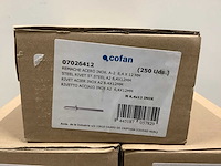 Cofan roestvrijstalen a2-klinknagels met bolkop 6,4x12mm (1750x) - afbeelding 2 van  2